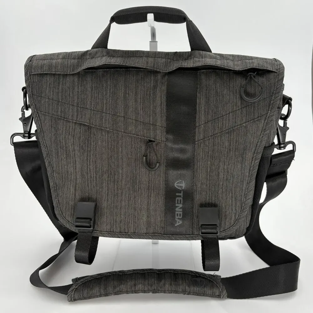 Tenba DNA 10 Nylon Messenger Laptop Commuter Bag Graphite Grey